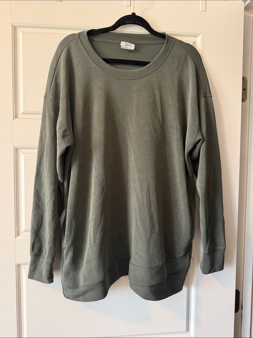 Olive Green Crewneck Sweatshirt